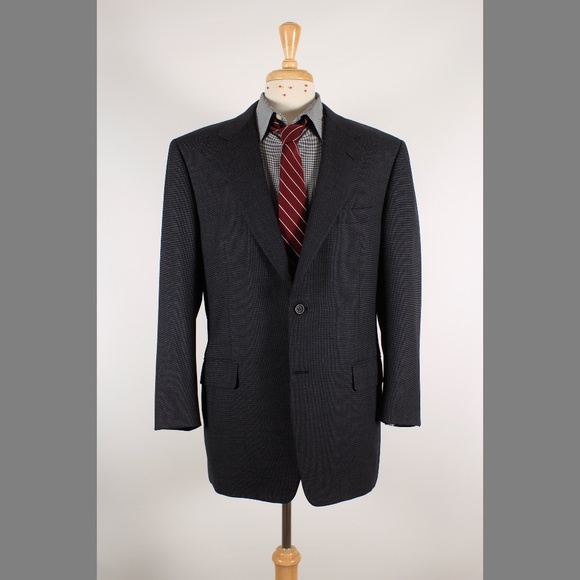Canali Other - Canali 52/42R Gray Solid Wool 2B Sport Coat Y516
